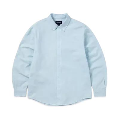 thisisneverthat Overdyed T-Logo Oxford Shirt "Blue"