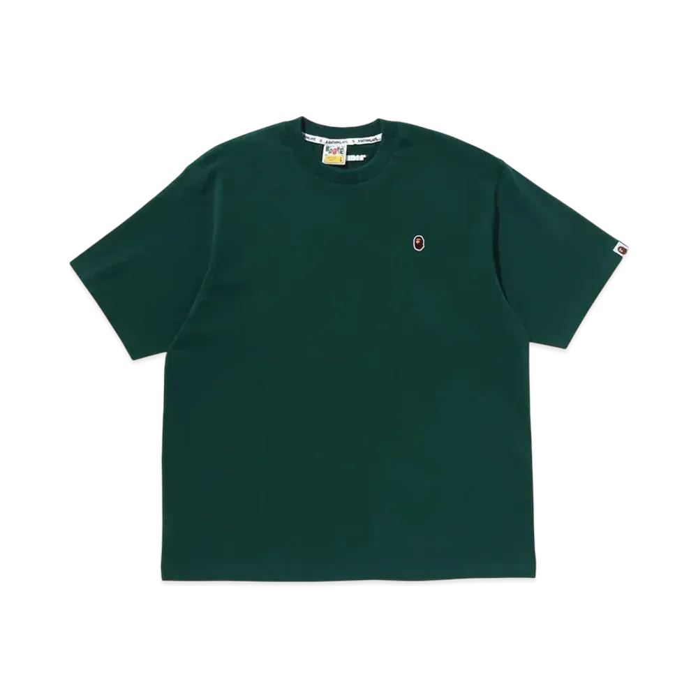 A BATHING APE One Point Relaxed Fit Tee "Olivedrab"