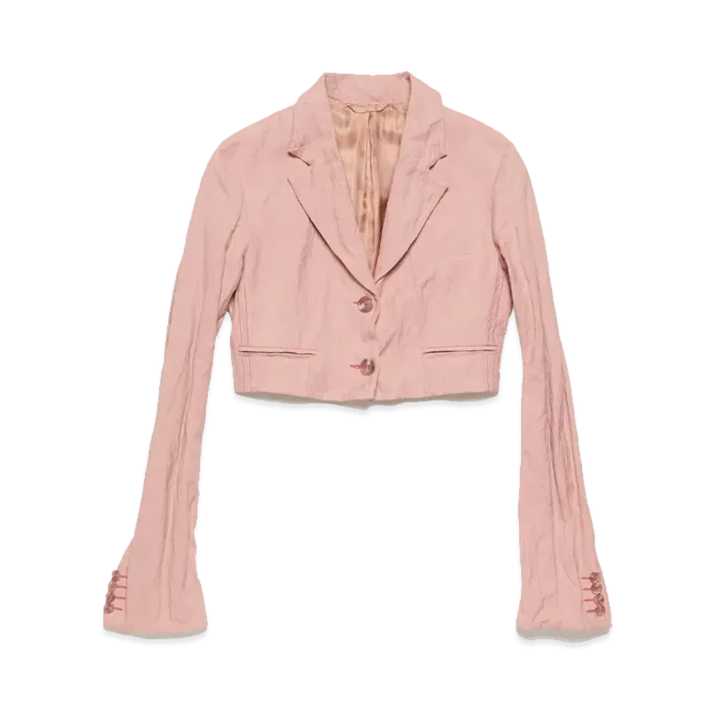 Acne Studios Regular Fit Suit Jacket "Old Pink"
