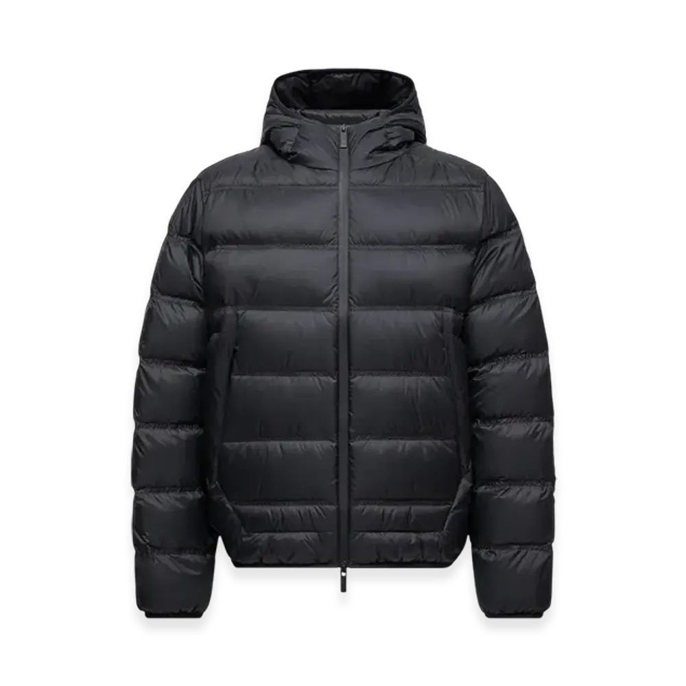 MONCLER Gardy Hooded Short Down Jacket "Black"