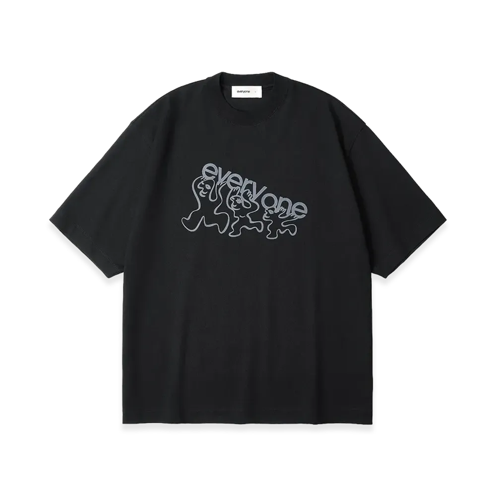 ENNOY Panel Border L/S T-Shirt 