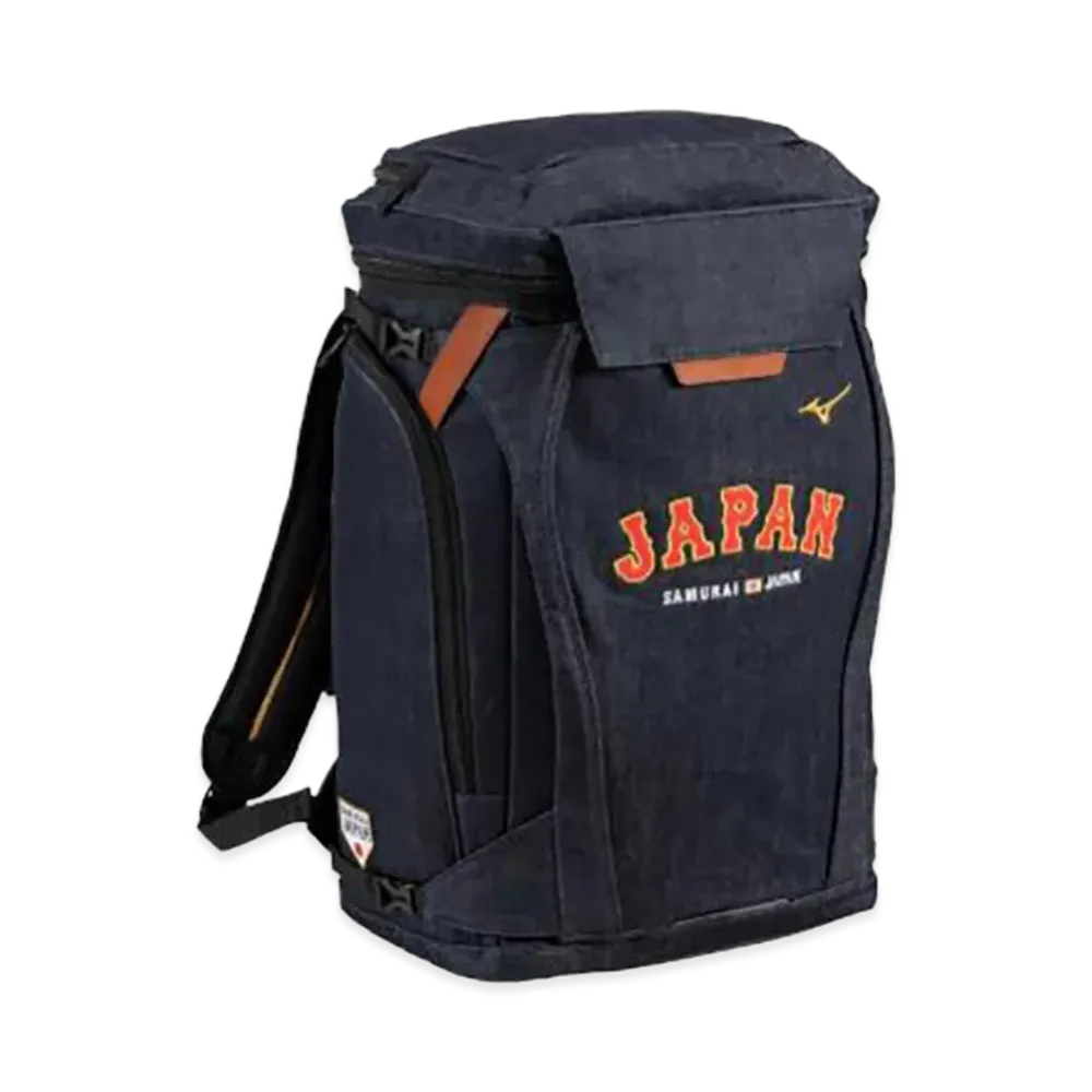 MIZUNO 2026WBC Samurai Japan Authentic Backpack (53L) "Black"