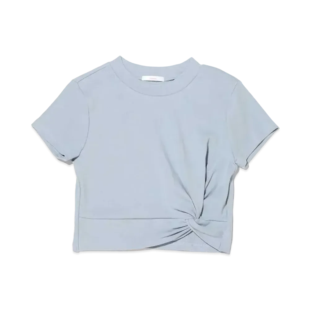 atmos pink Side Twist Short T "Blue"
