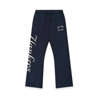 FEAR OF GOD ESSENTIALS Yankees Flare Sweatpant "Dark Sapphire"