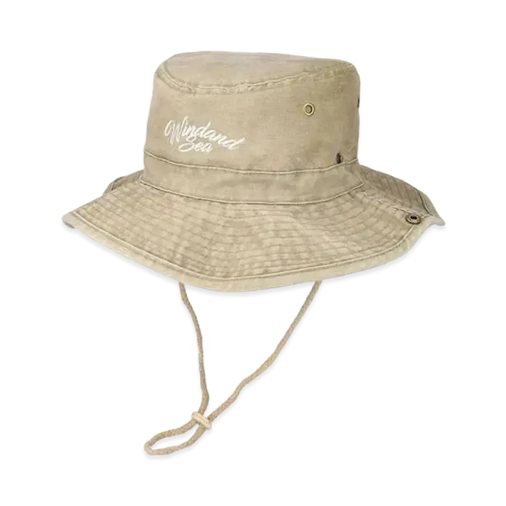WIND AND SEA Pigment Safari Hat "Beige"