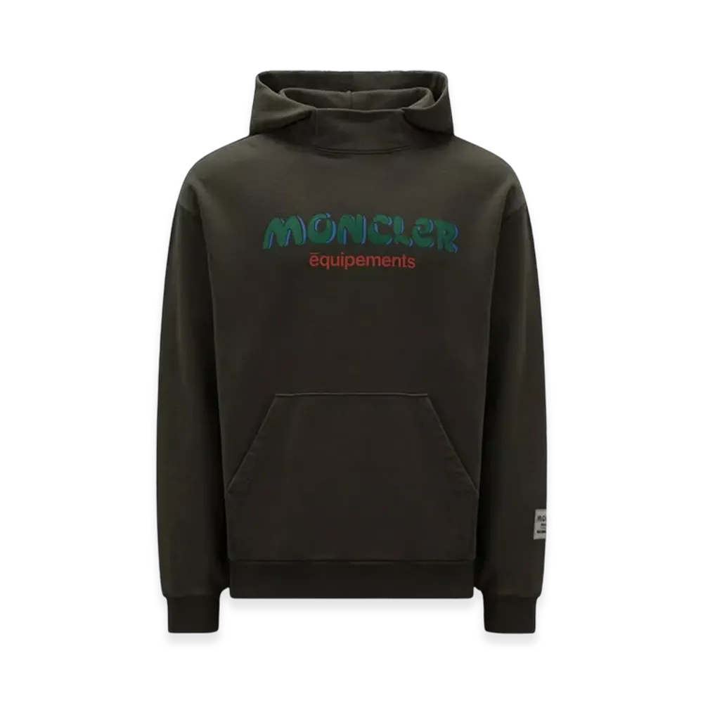 MONCLER x Salehe Bembury Logo Hoodie "Dark Green"