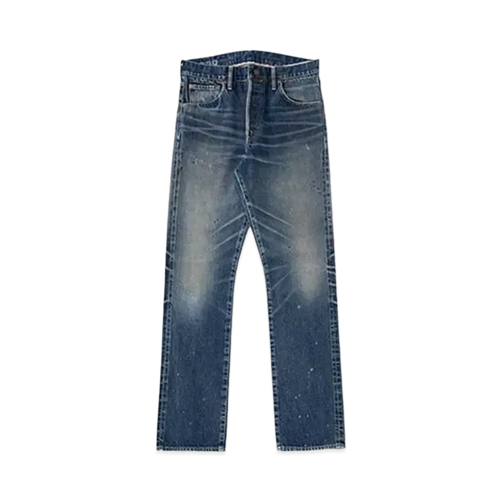 visvim SOCIAL SCULPTURE 16 DAMAGED-29 L32 "Indigo"