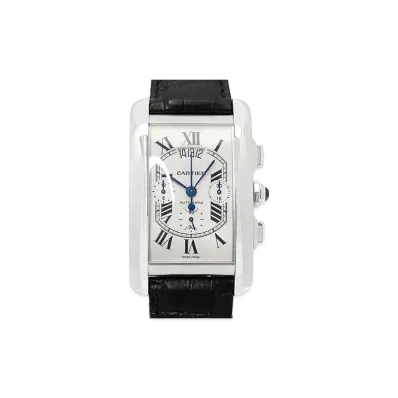 Cartier Tank American Chronograph XL "Silver" W2610651