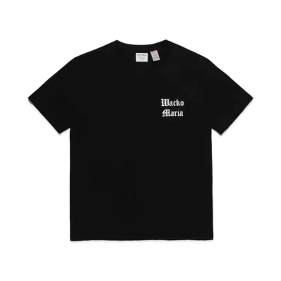 WACKO MARIA US FABRIC T-SHIRT #2 "Black"
