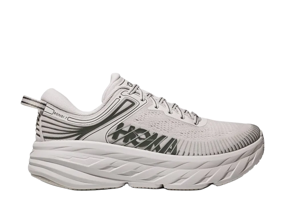 Hoka Women's Bondi 7 "Cosmic Grey/Stardust'"