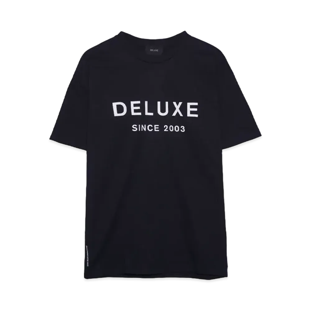DELUXE DELUXE LOGO TEE "BLACK"