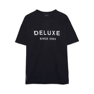 DELUXE DELUXE LOGO TEE "BLACK"