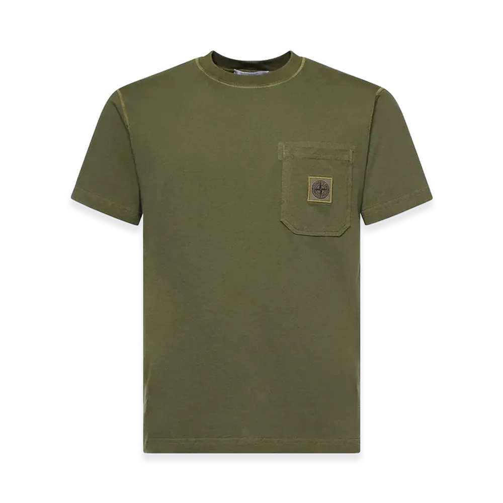 Stone Island Compass Patch T-Shirt "Green"