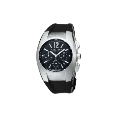 BVLGARI Lettangolo "Black/Stainless Steel"