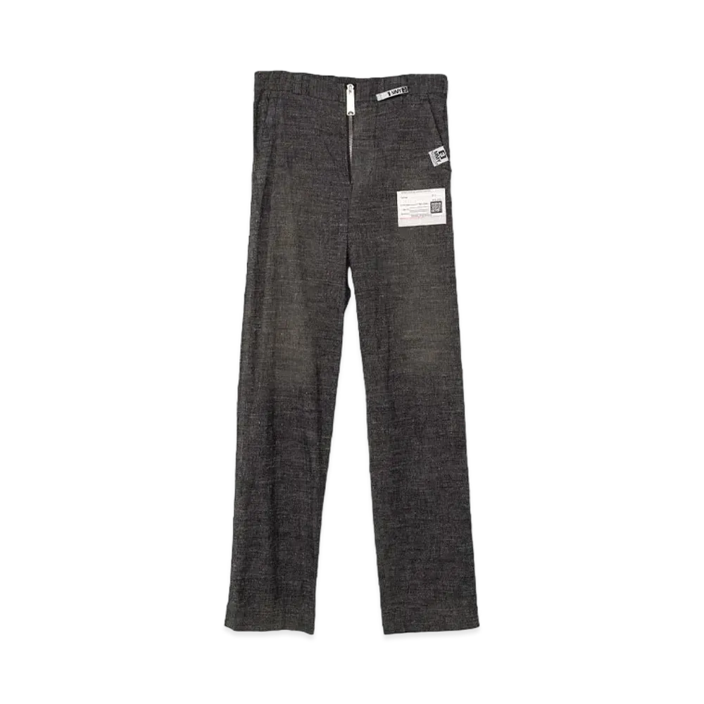 Maison MIHARA YASUHIRO Slub Nep Tweed Wide Pants "Black"