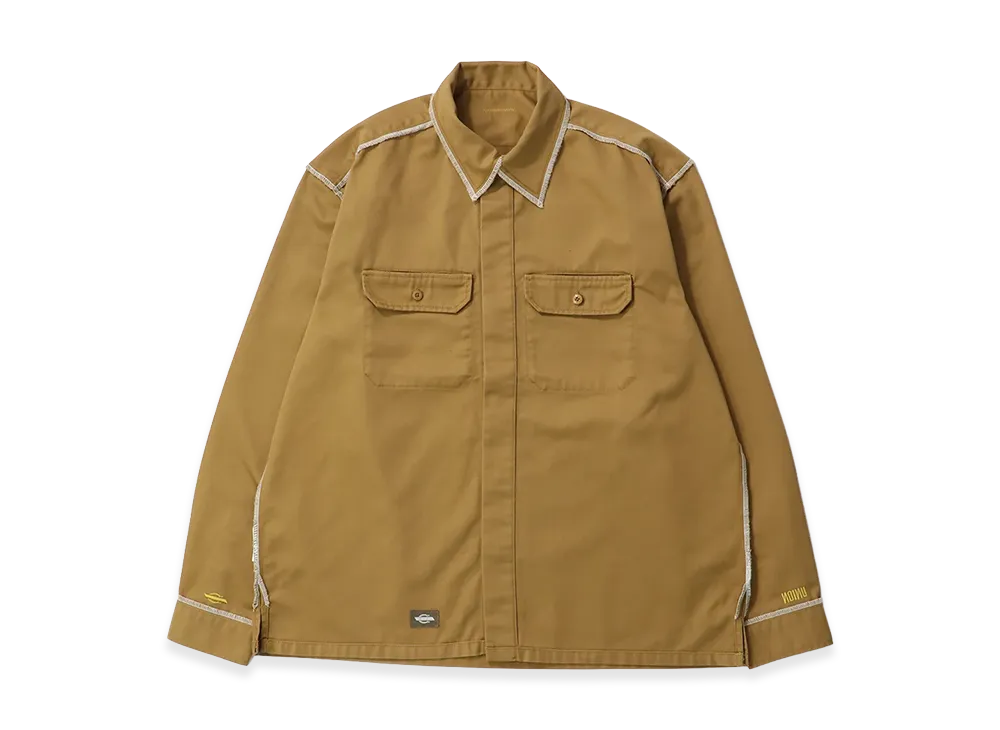 UNION x Dickies Inverse Shirt "Light Golden Brown"
