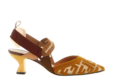 FENDI Women's Colibri Slingback "Beige"