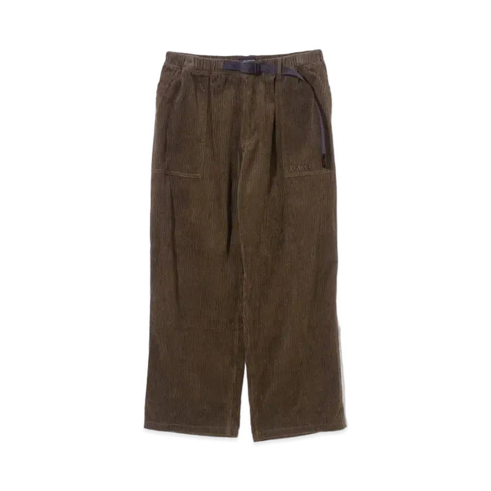 XLARGE GRAMICCI CORDUROY EASY PANTS "Brown"