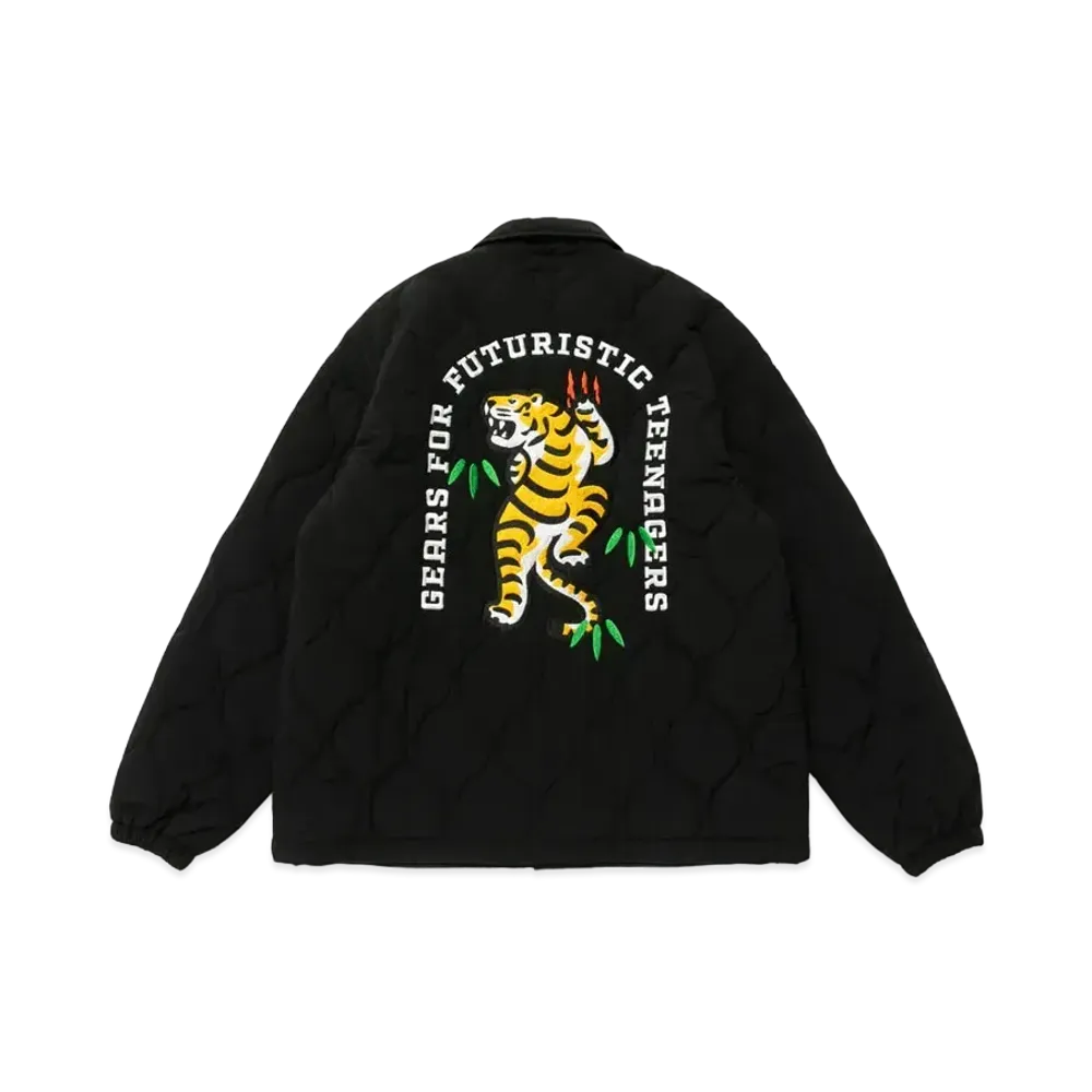 HUMAN MADE Quilted Coach Jacket "Black"