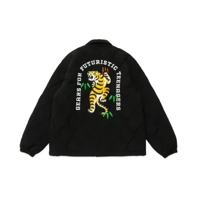 HUMAN MADE Quilted Coach Jacket "Black"