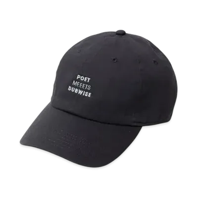 POET MEETS DUBWISE PMD Logo Cap "Charcoal"