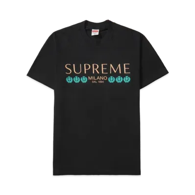 Supreme Milano Tee "Black"