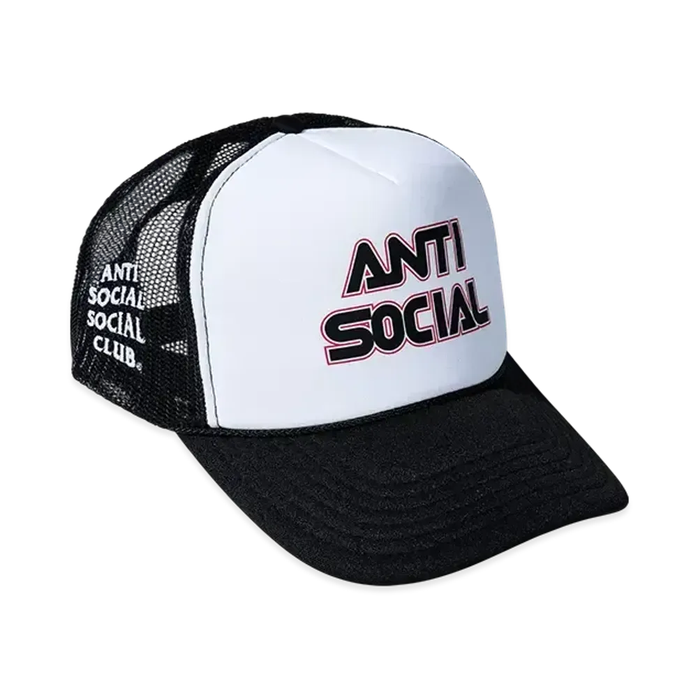 ANTI SOCIAL SOCIAL CLUB Racing Trucker Hat "Black"