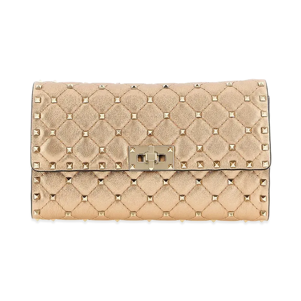 Valentino Garavani Women's 'rockstud Spike' Shoulder Bag "Pink"