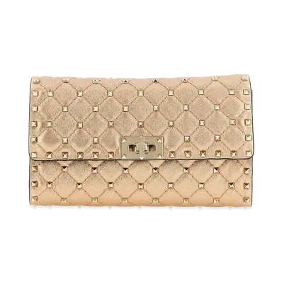 Valentino Garavani Women's 'rockstud Spike' Shoulder Bag "Pink"