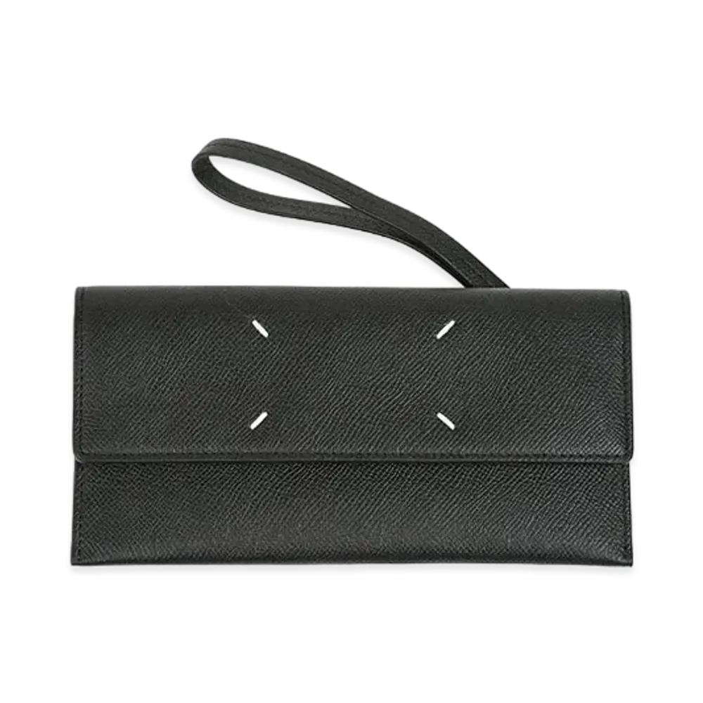 Maison Margiela Large Leather Wallet "Black"