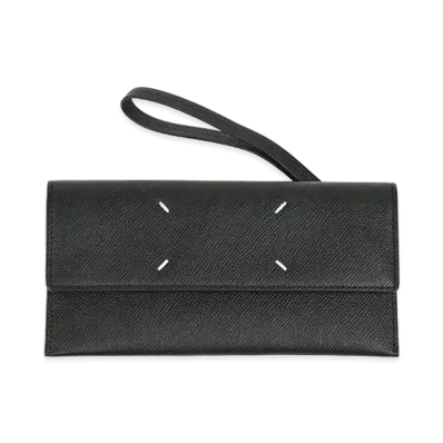 Maison Margiela Large Leather Wallet "Black"