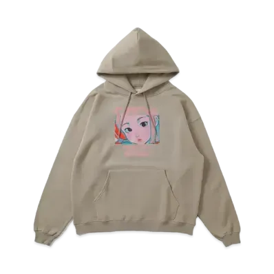 MFC STORE x over print x DJ SODA Ver. Cotoh Hoodie "Beige"
