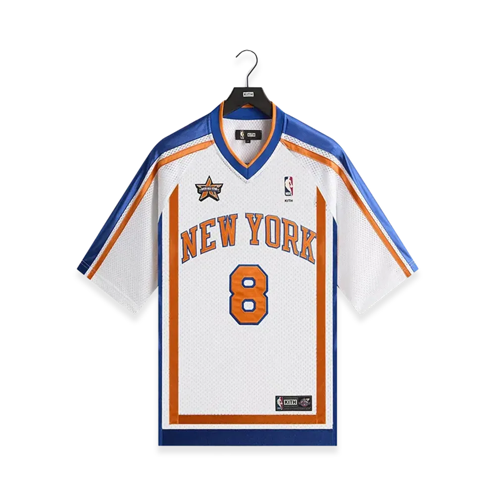 Kith x NBA All-Star New York Knicks Leon Shirt "White"