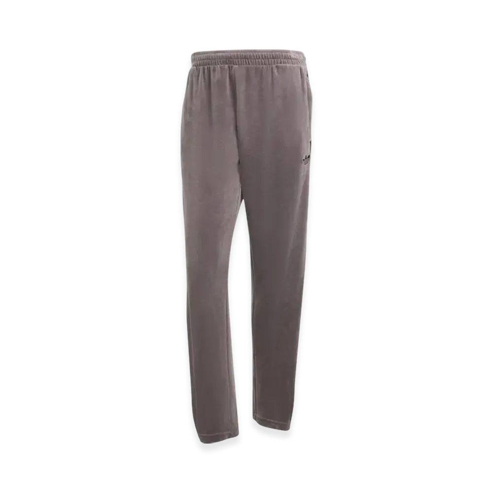 adidas SST Adicolor Velour Track Pants "Grey Strata"