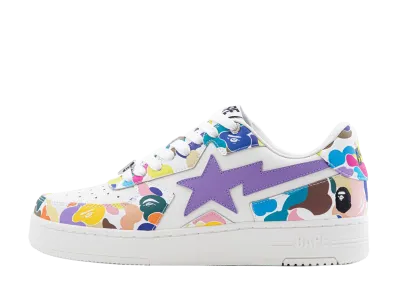 A BATHING APE BAPE STA ICON #2 "White"