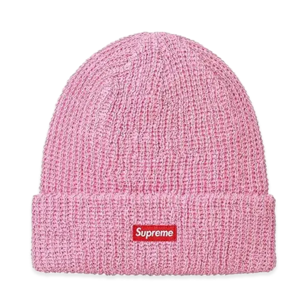 Supreme Reflective Loose Gauge Beanie "Pink"