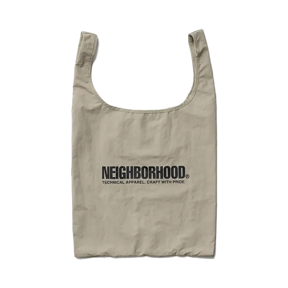 NEIGHBORHOOD x Fukuoka International Airport Tote Bag S "Beige"