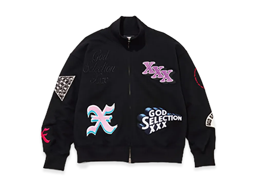 GOD SELECTION XXX Women's Zip High Neck GXL-S26-CS-01 "Black"