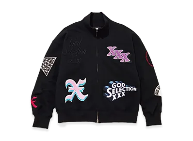 GOD SELECTION XXX Women's Zip High Neck GXL-S26-CS-01 "Black"
