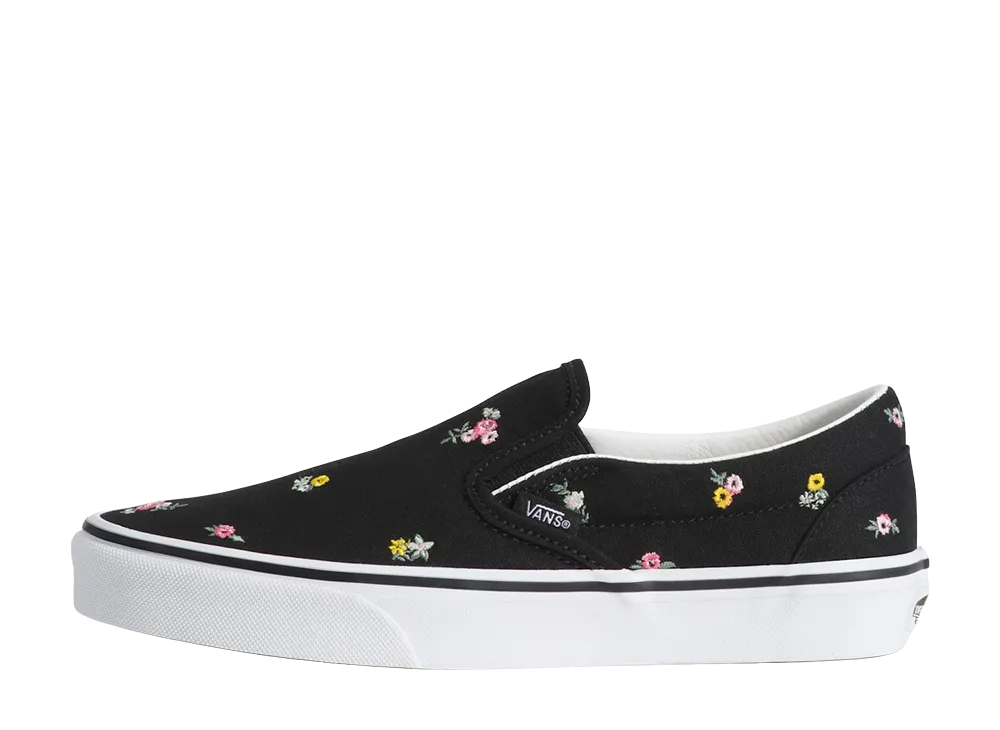 Vans Classic Slip-On Floral "Black/Pink"