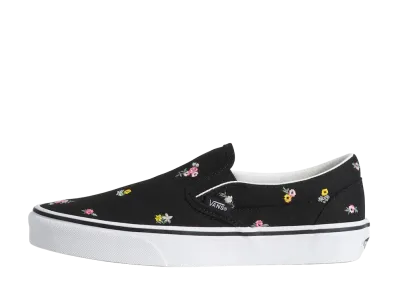 Vans Classic Slip-On Floral "Black/Pink"