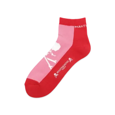 mastermind WORLD 2 Color Socks "Pink Red"