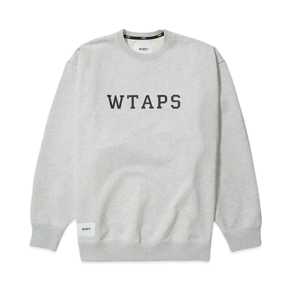 WTAPS Academy / Sweater / Cotton "AshGray"
