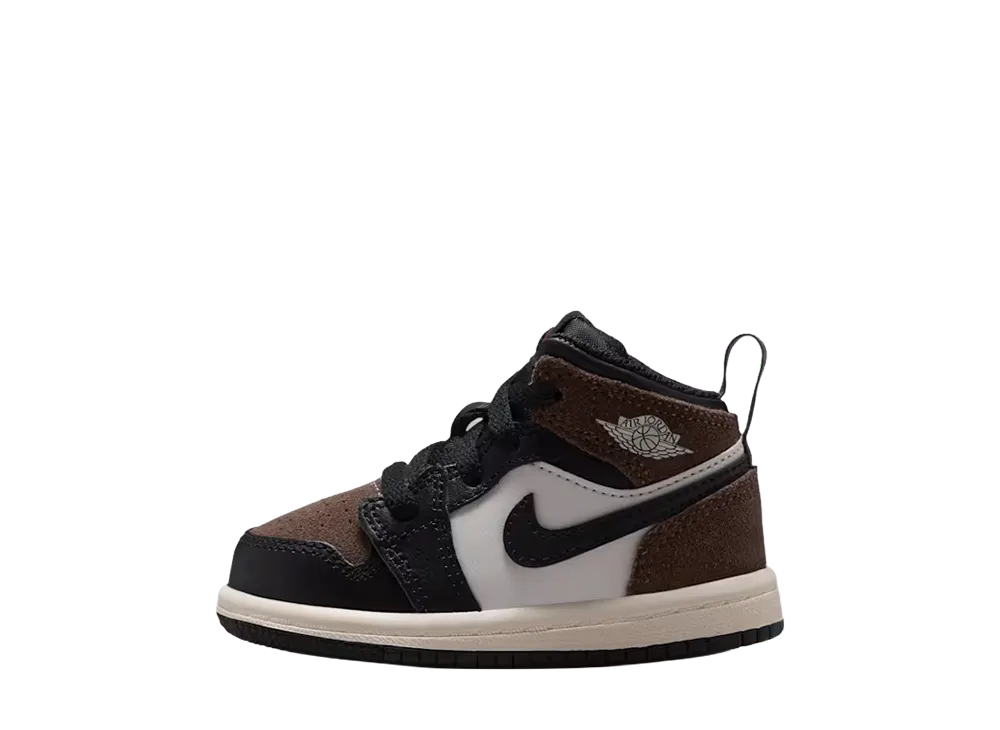 Nike TD Jordan 1 Mid "Black/Palomino"