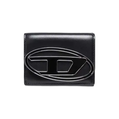 DIESEL 1DR TRI FOLD COIN XS II "BLACK"