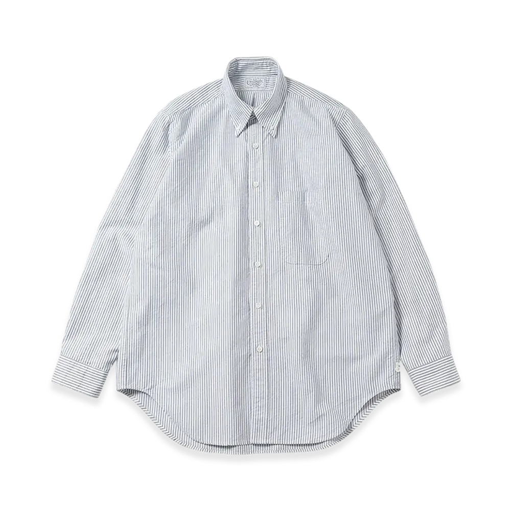 Unlikely Button Down Shirts Stripe "Navy Stripe"
