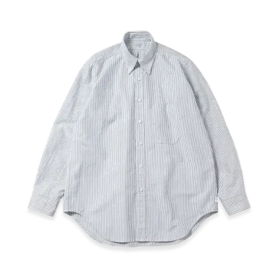 Unlikely Button Down Shirts Stripe "Navy Stripe"