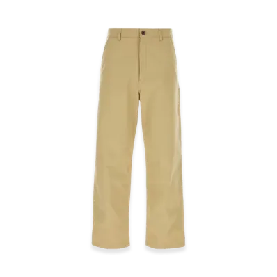 Valentino Stretch Cotton Pant "Beige"