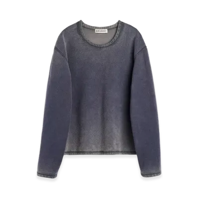 OUR LEGACY Double Lock U Neck "Grape Alloy Star Fleece"