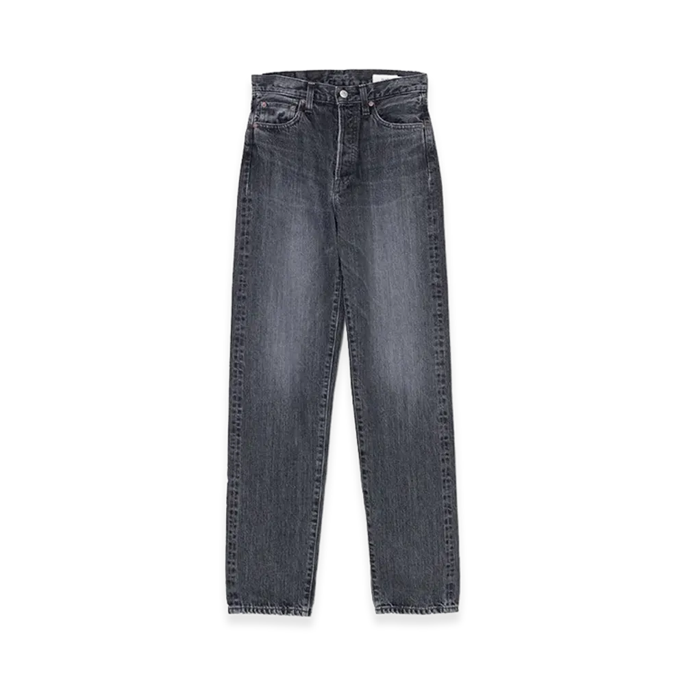 HYKE Classic Straight Jeans "Black"